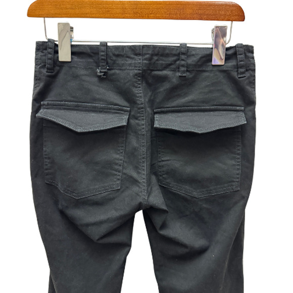 Nili Lotan N.L. Issue Black Jogger Pants Size 0 - 28" Waist, 27" Inseam - Zipper - Picture 8 of 11